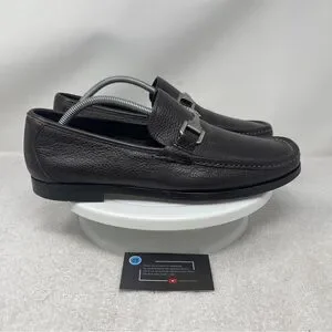 Allen Edmonds ‘Firenze’ Slip On Loafer Dark Brown size 10 Leather Made in Italy s-l400.jpg main image 3